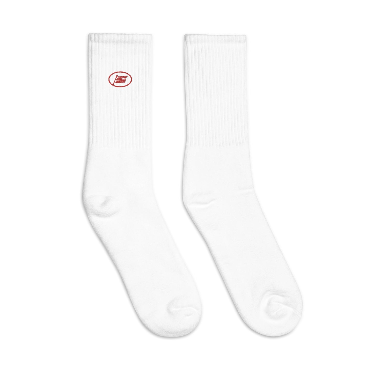 Locke Flag Embroidered socks
