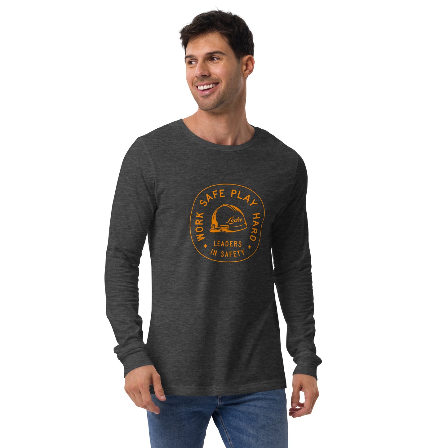 Work Safe Play Hard Long Sleeve Tee