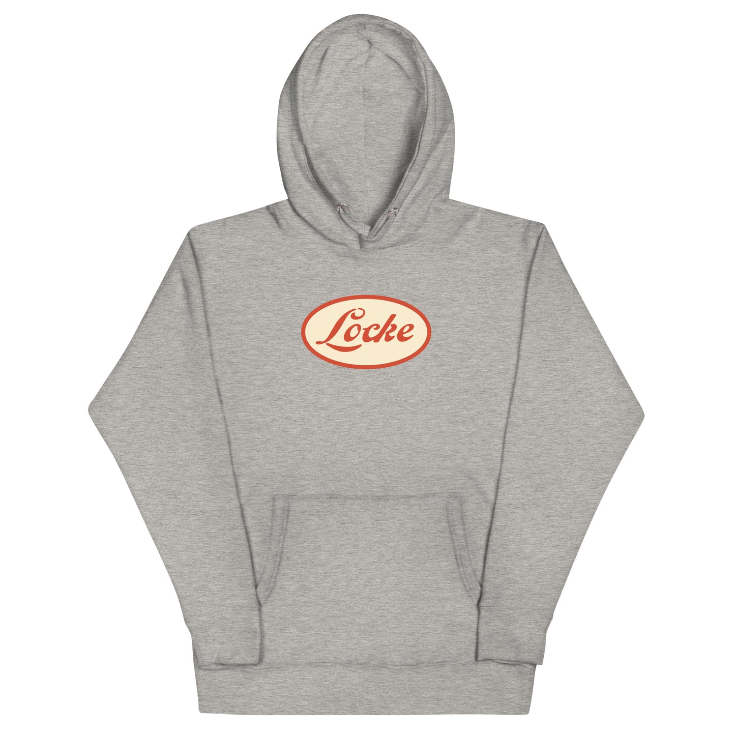 Locke Stencil Oval Unisex Hoodie