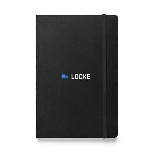 Hardcover bound notebook